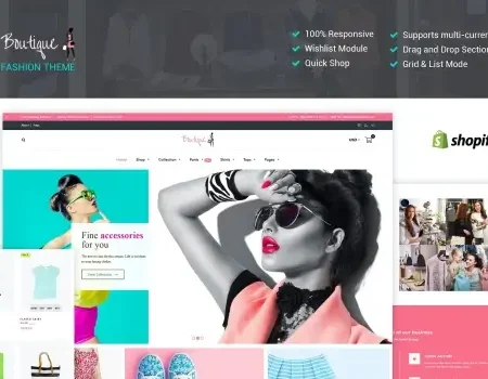 Fashion Boutique – Responsive Shopify Theme