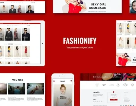 Fashionify – Responsive Fashion Shopify Theme