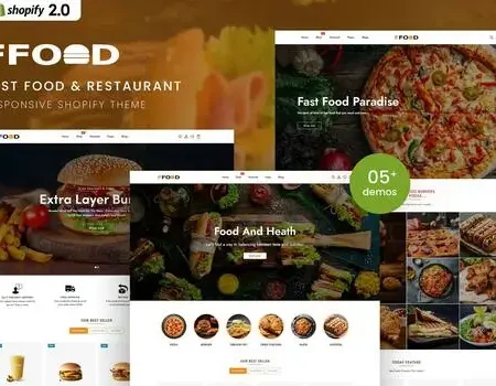 FFood – Fast Food & Restaurant Shopify 2.0 Theme