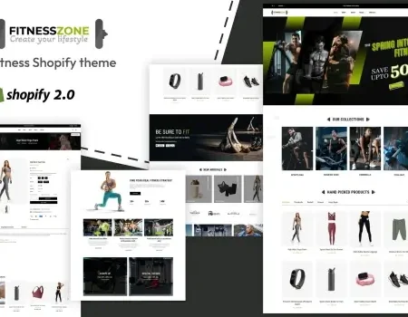 Fitness Zone – Shopify Fitness Gym Store