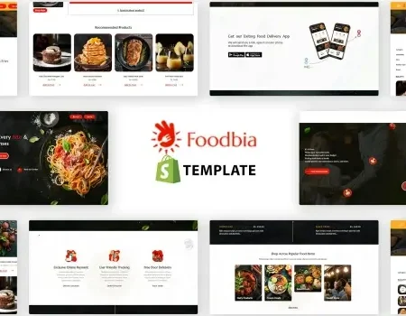 Foodbia – Restaurant, Food Delivery Shopify Theme