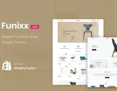 Funixx – Elegant furniture shop for Shopify