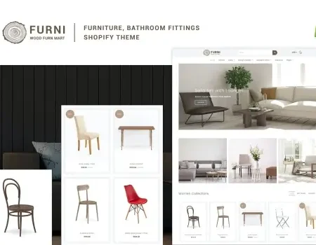 Furni – Furniture, Bathroom Fittings Shopify Theme