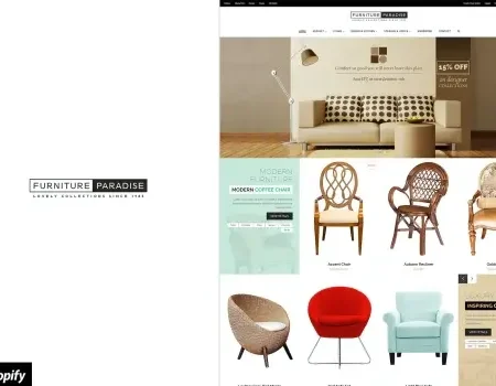 Furniture Paradise – Responsive Shopify Theme