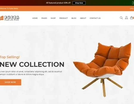 Fusta – Furniture Shopify Theme