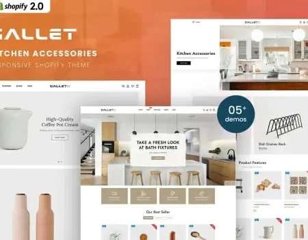 Gallet – Kitchen Accessories Shopify Theme