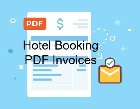 Hotel Booking PDF Invoices
