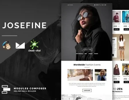 Josefine – E-commerce Responsive Email Template