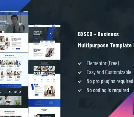 BXSCO – Business Multipurpose Elementor Template Kit