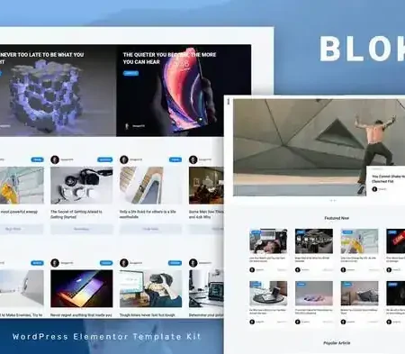 Blok – Blog & Magazine Elementor Template Kit