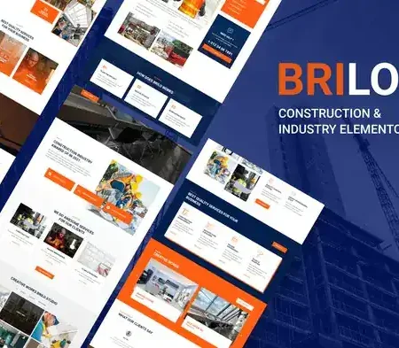 Brilo – Construction & Industry Elementor Template Kit