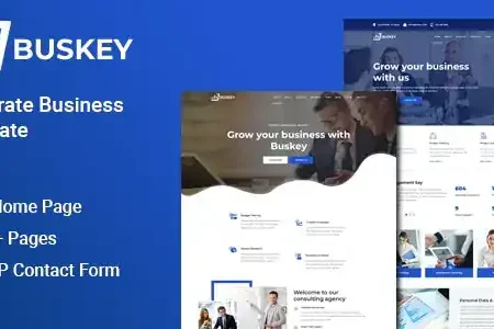 Buskey – Corporate Business Template