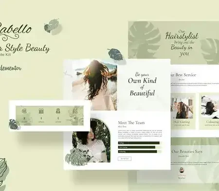 Cabello – Professional Stylist Elementor Template Kit