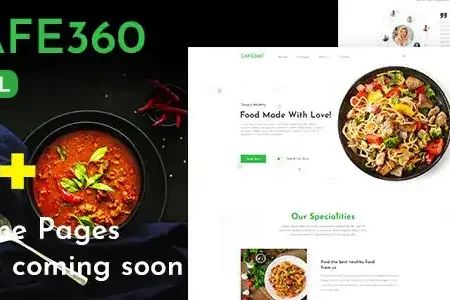Cafe360 | Restaurant & Fast Food Template