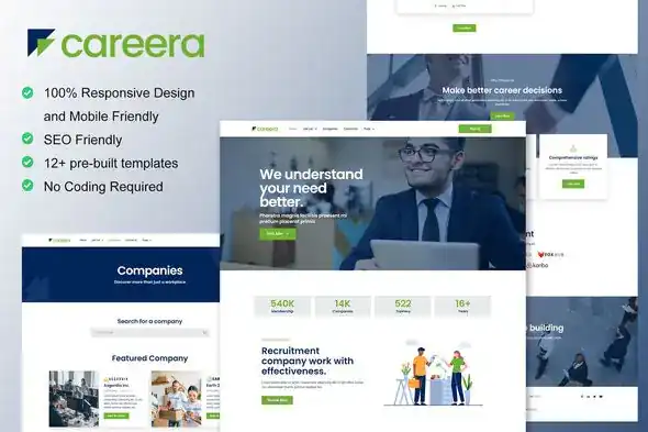 Careera – Recruitment -Agency- Elementor -Kit-khoplugin.com Careera – Recruitment Agency Elementor Kit khoplugin.com