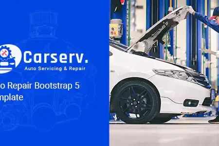 Carserv – Auto Repair Bootstrap 5 Template
