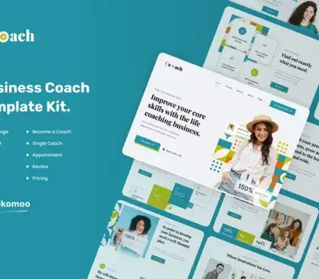 Ccoach | Business Coach Elementor Template Kit