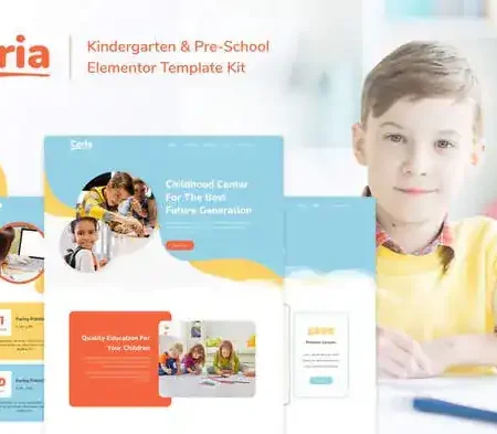 Ceria – Kindergarten & Pre-School Elementor Template Kit