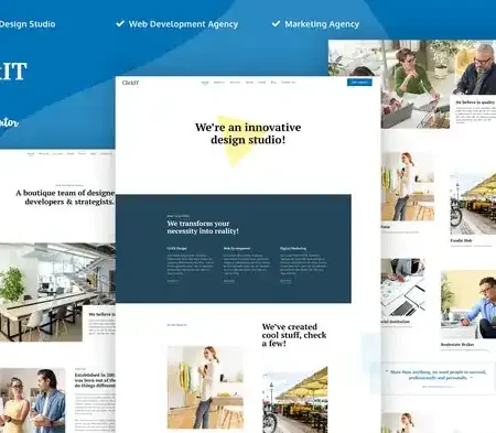 ClickIT – Creative Digital Agency Elementor Template Kit