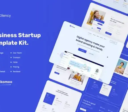Clientcy | Business & Startup Elementor Template Kit