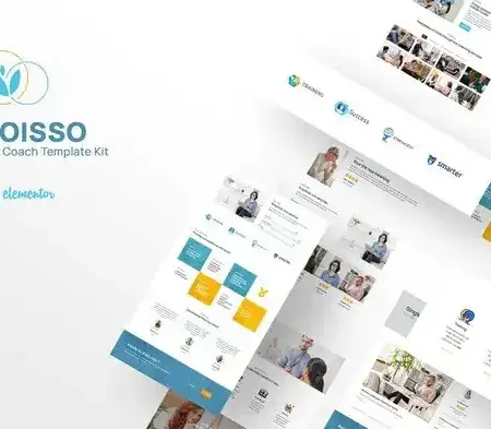 Coisso – Life Coach Elementor Template Kit