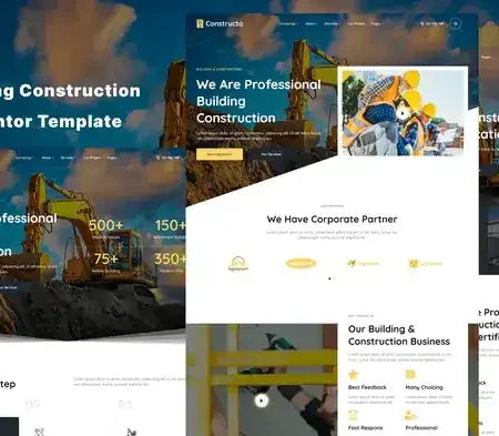 Constructa – Building & Construction Elementor Template Kit