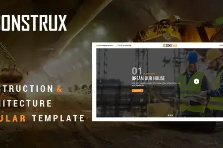Construx – Construction & Building Angular Template
