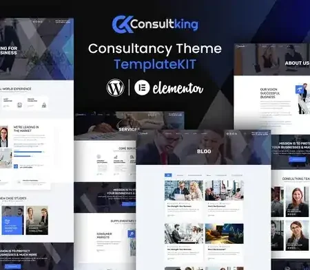 Consultking – Business Elementor Template Kit