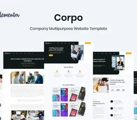 Corpo – Corporate Business Elementor Template Kit