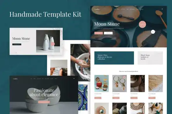 Craftis – Handcraft -& Artisan -Elementor -Template- Kit-khoplugin.com Craftis – Handcraft Artisan Elementor Template Kit khoplugin.com