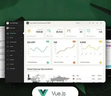 Creative-Tim – Vue Paper Dashboard 2 PRO – Premium Bootstrap VueJS Admin Template