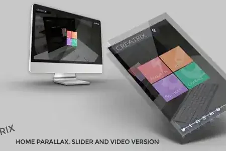 Creatrix – Flat Responsive Template