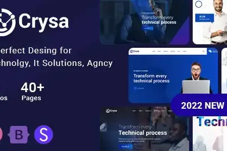 Crysa – IT Solutions Template
