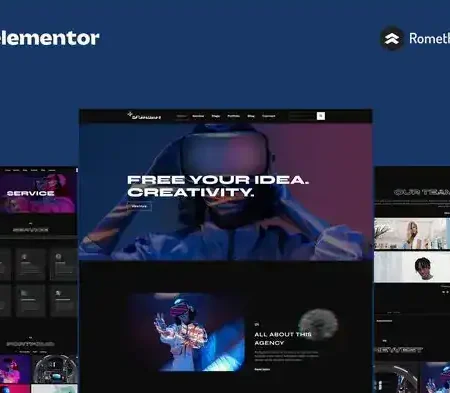 D’Urban – Digital Agency Elementor Pro Full Site Template Kit
