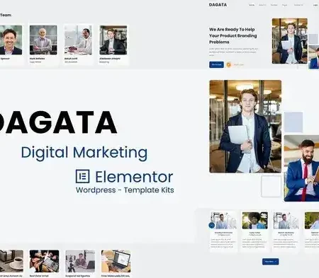 Dagata – Digital Marketing Elementor Template Kits