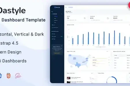 Dastyle – Admin & Dashboard Template