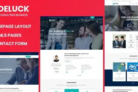 Deluck – Corporate Business Template