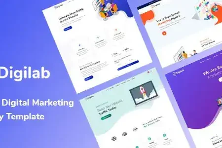 Digilab – SEO & Digital Marketing Agency Template