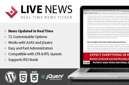 Live News – Real Time News Ticker