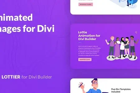 Lottie Animated Images for Divi Builder