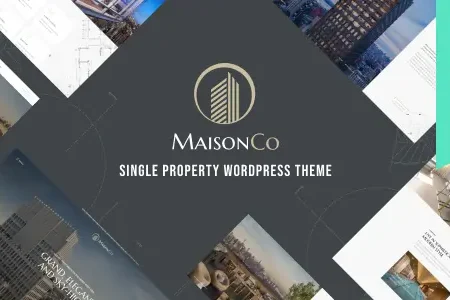 MaisonCo – Single Property WordPress Theme