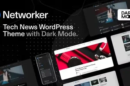 Networker Theme – Tech News WordPress Theme with Dark Mode