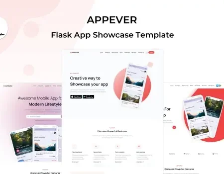 Appever – Flask App Showcase Template