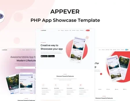 Appever – PHP App Showcase Template