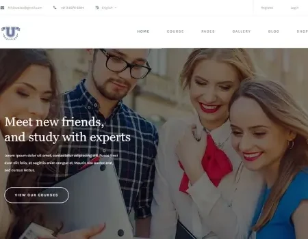 Aquarius – Educational University HTML Template