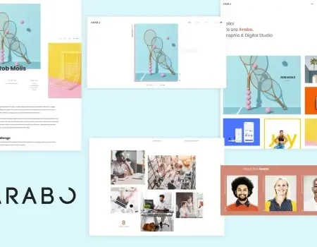 Arabo – Creative Portfolio Template