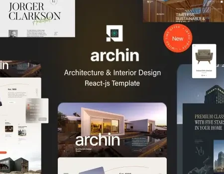 Archin – Architecture & Interior Design Reactjs