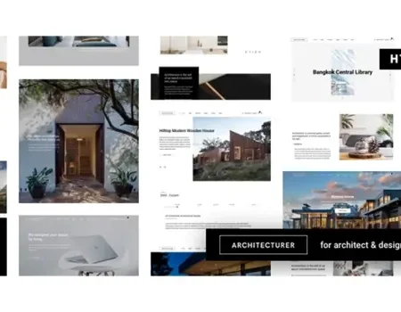 Architecturer – Interior Design HTML Template