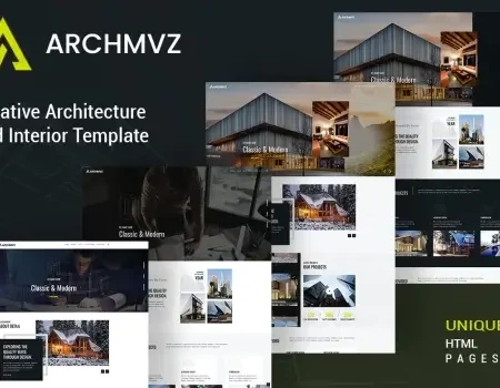 Archmvz – Architecture & Interior | HTML template