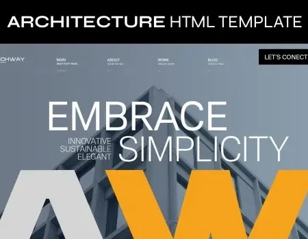 Archway – Architecture HTML template